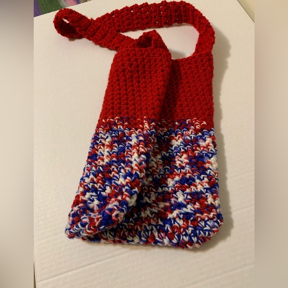 Shoulder Bag Handmade Crocheted - Picture 8 of 14